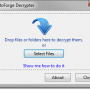 Windows 10 - CryptoForge Decrypter 5.5.0 screenshot