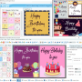 Windows 10 - Custom Birthday Card Designing Software 8.3.3.3 screenshot
