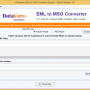 Windows 10 - DataVare EML to MSG Converter Expert 1.0 screenshot