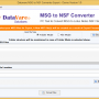 Windows 10 - Datavare MSG to NSF Converter 1.0 screenshot