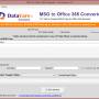 Windows 10 - Datavare MSG to Office 365 Converter 1.0 screenshot