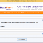 Windows 10 - DataVare OST to MSG Converter Expert 1.0 screenshot