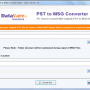 Windows 10 - DataVare PST to MSG Converter Expert 1.0 screenshot