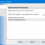 Windows 10 - Delete Folder Permissions 4.11 screenshot