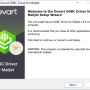 Windows 10 - Devart ODBC Driver for Mailjet 1.1.2 screenshot
