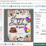 Digital Birthday Card Printing Software