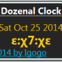 Windows 10 - Dozenal Clock 1.7 screenshot
