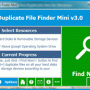 Duplicate File Finder Mini