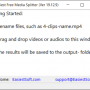 Windows 10 - Easiest Free Media Splitter for Windows 19.12.9 screenshot