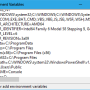Windows 10 - EnvarList 1.31 screenshot