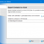 Windows 10 - Export Contacts to vCard for Outlook 5.1 screenshot