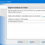 Windows 10 - Export Contacts to vCard 4.11 screenshot
