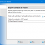 Export Contacts to vCard