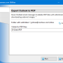 Export Outlook to PDF
