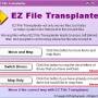 Windows 10 - EZ File Transplanter 1.01.19 screenshot