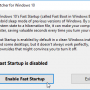 Windows 10 - Fast Startup Switcher 1.0.1.35 screenshot