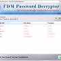 Windows 10 - FDM Password Decryptor 5.5 screenshot