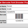 FileMaker Barcode Font Encoder Plugin