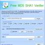 Windows 10 - Free MD5 SHA1 Verifier 1.41 screenshot
