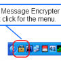 Windows 10 - Free Message Encrypter 0.1 screenshot
