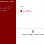 Windows 10 - Free PDF Password Unlocker 2.0.2 screenshot