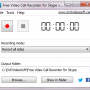 Windows 10 - Free Video Call Recorder for Skype 1.2.69.1027 screenshot