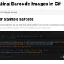 Generate Barcode Images in C#