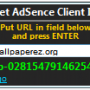Windows 10 - Get AdSense Client ID 1.1 screenshot