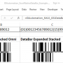 Windows 10 - Excel GS1 DataBar Barcode Generator 17.12 screenshot