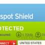 Windows 10 - Hotspot Shield 12.7.3 screenshot