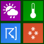 Icons-Land Metro Weather Icon Set