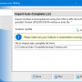 Import Auto-Complete List