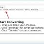 Windows 10 - JPG to PDF Converter 1.4 screenshot