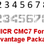 MICR CMC7 Font Advantage Package