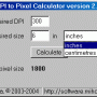 Windows 10 - Mihov DPI to Pixel Calculator 2.0 screenshot