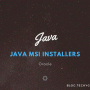 MSI Installers for Java