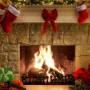 New Year Fireplace Screensaver