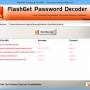 Password Decoder for FlashGet