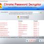 Windows 10 - Password Decryptor for Chrome 13.0 screenshot