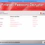 Password Decryptor for Pinterest