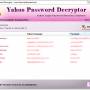 Windows 10 - Password Decryptor for Yahoo 9.0 screenshot
