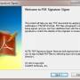 PDF Signature Signer
