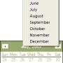 Windows 10 - QuickMonth Calendar x64 2.2 screenshot