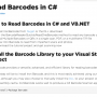 Read Barcode in C#