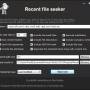 Windows 10 - Recent file seeker 2.0.0.0 screenshot