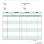 Rental Invoice Template