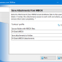 Windows 10 - Save Attachments from MBOX for Outlook 4.21 screenshot