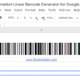 Windows 10 - Sheets GS1 128 Barcode Script for Google 21.06 screenshot