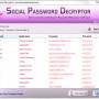 Windows 10 - Social Password Decryptor 12.0 screenshot