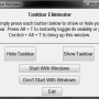 Windows 10 - Taskbar Eliminator 2.9 screenshot